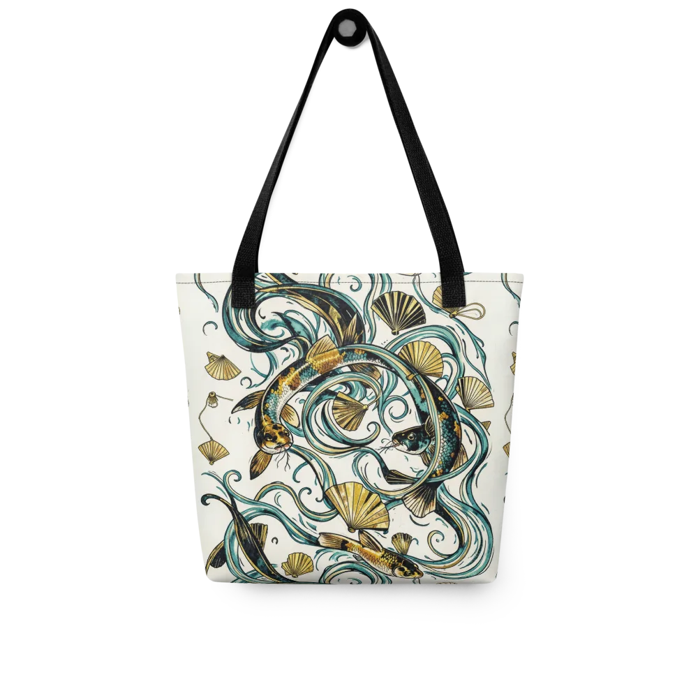 Gilded Eddies on Tote Bag — Front