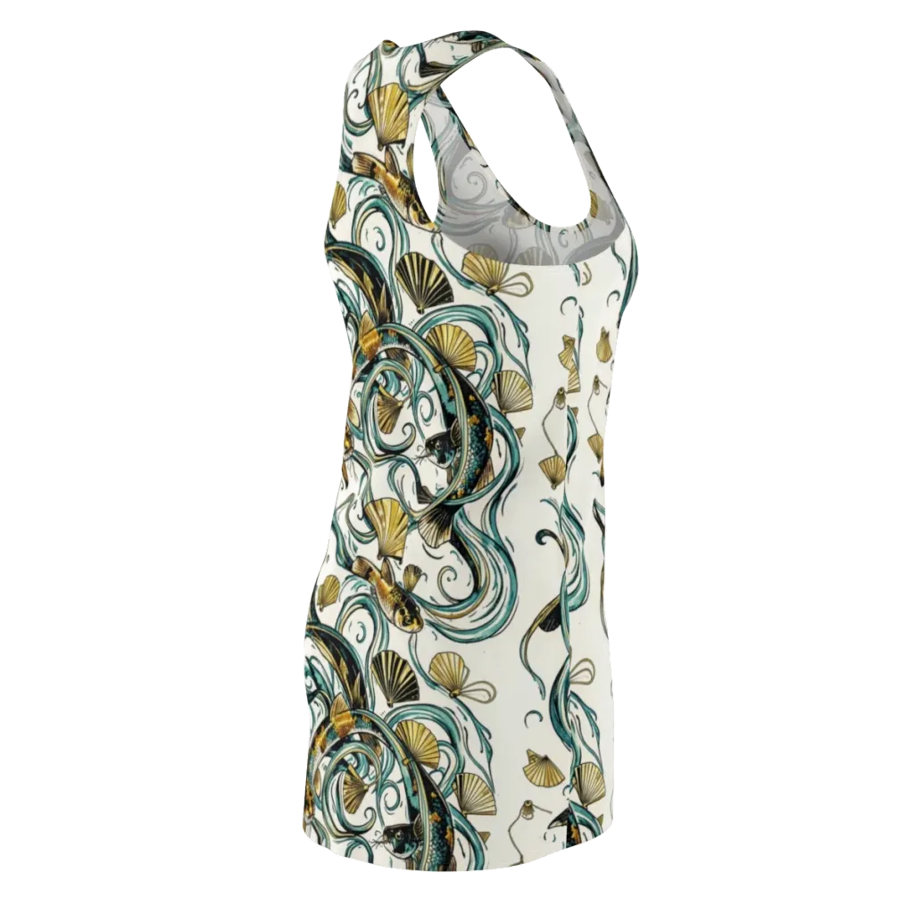 Gilded Eddies on Racerback Dress — Back Side