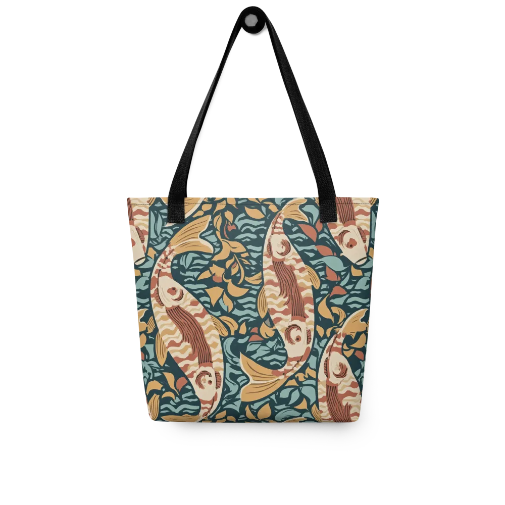Koi After Midnight on Tote Bag — Front