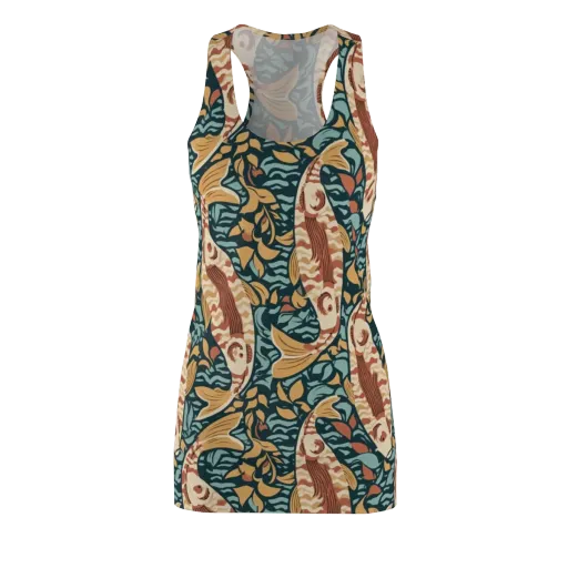 Koi After Midnight on a Racerback Dress