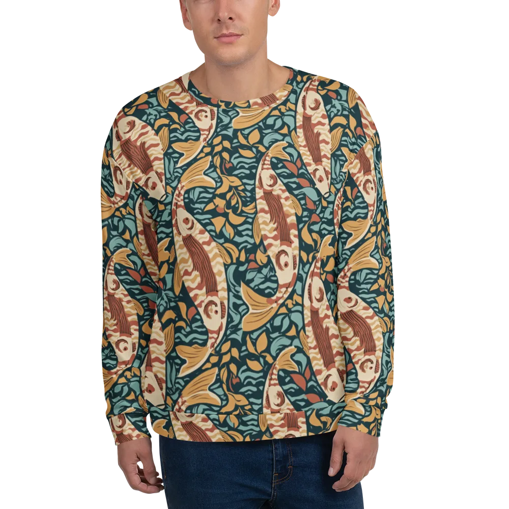 Koi After Midnight on Sweatshirt — Front