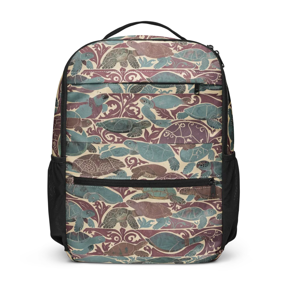 Mariner’s Mosaic on Utility Backpack — Front