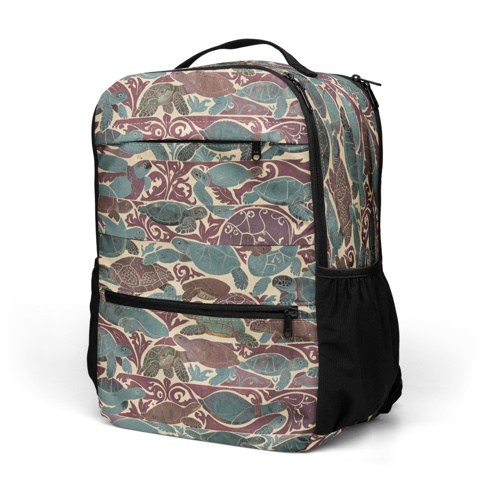 Mariner’s Mosaic on Utility Backpack — Left Front