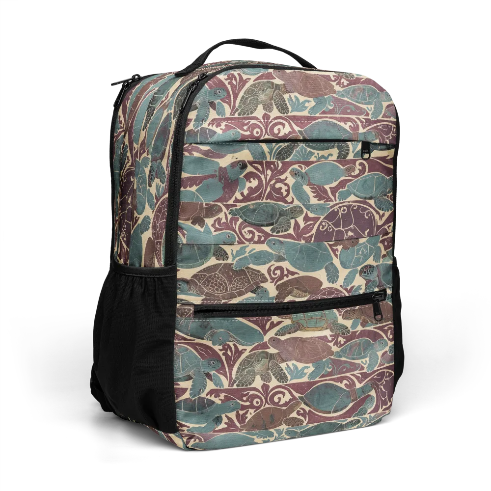 Mariner’s Mosaic on Utility Backpack — Right Front