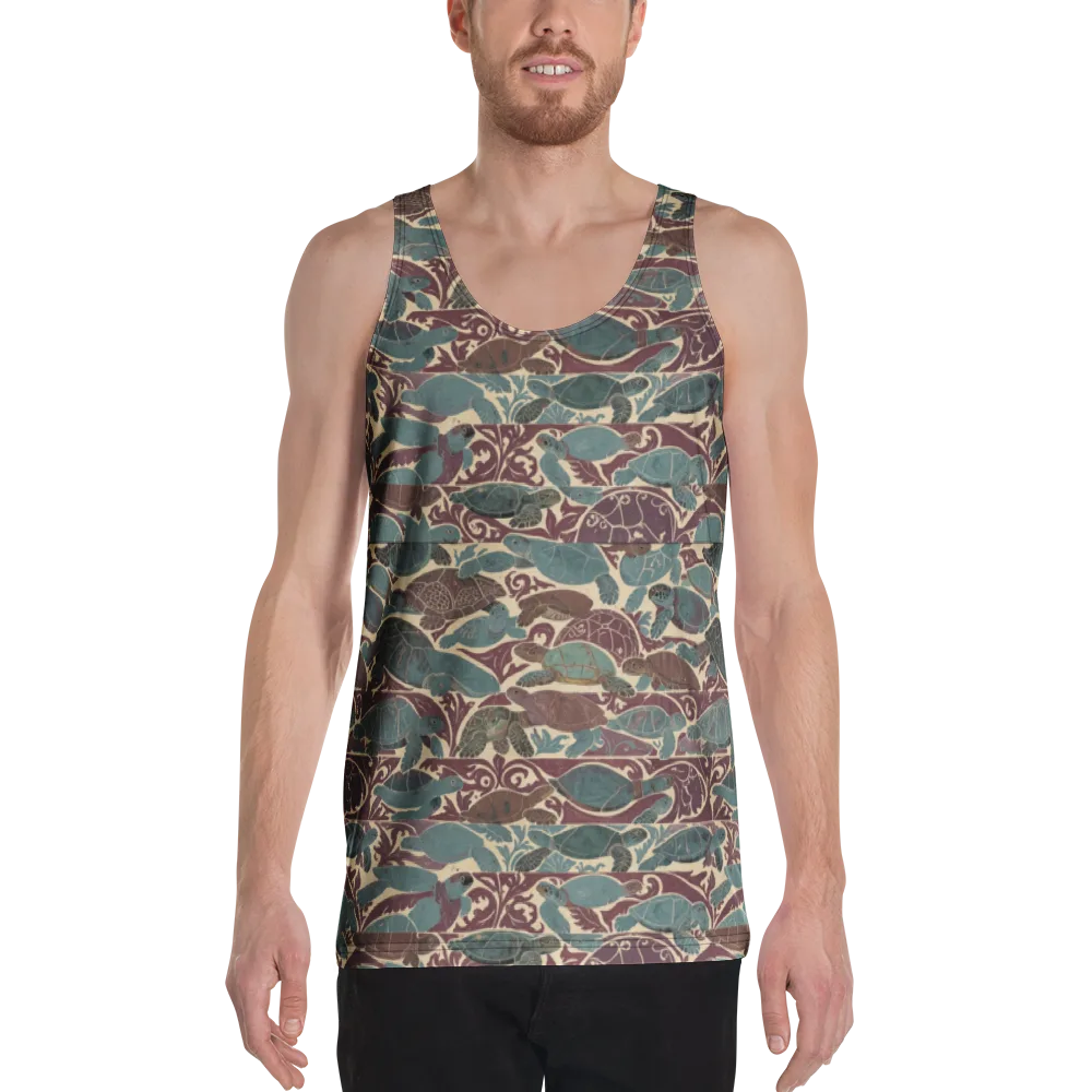 Mariner’s Mosaic on Men's Tank Top — Front