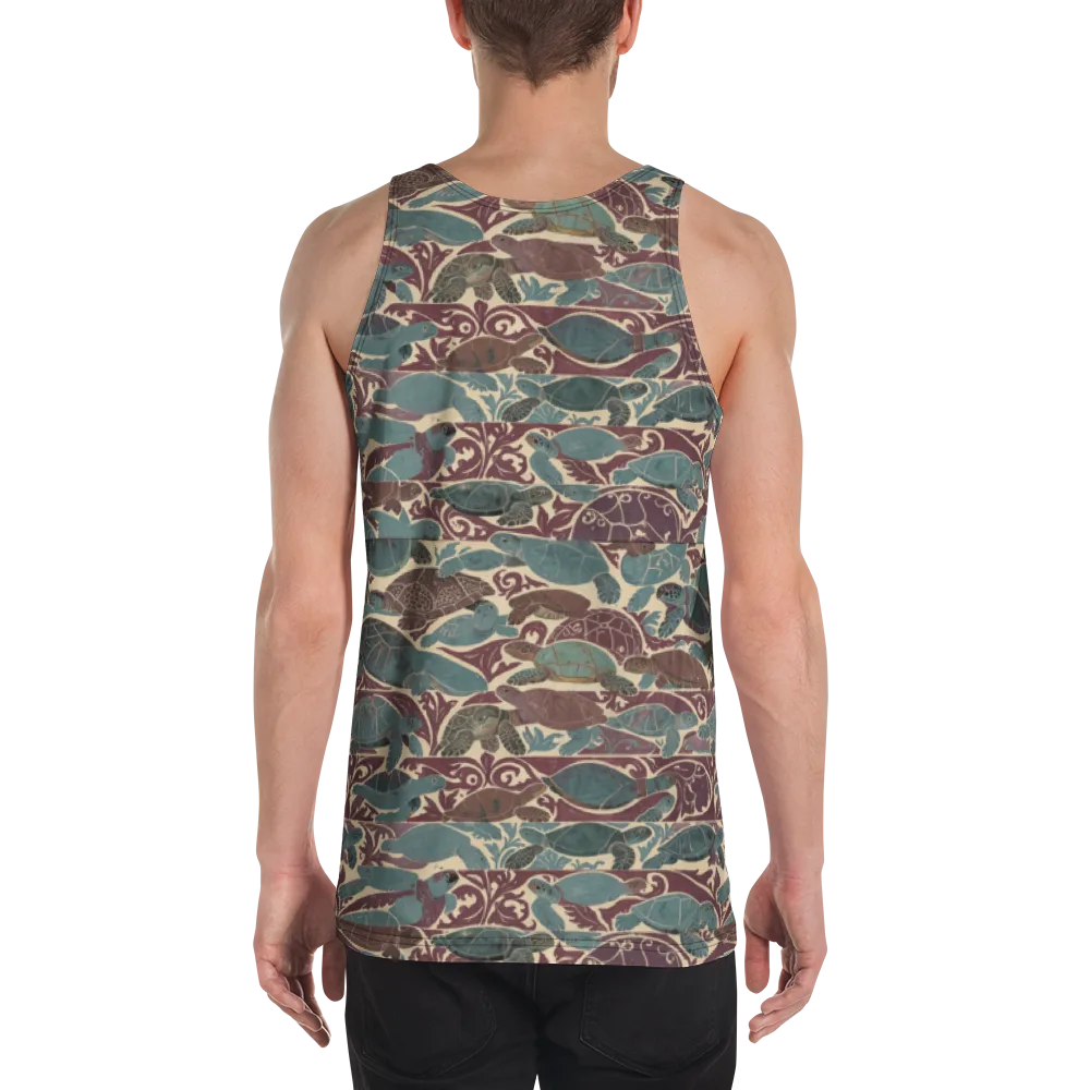 Mariner’s Mosaic on Men's Tank Top — Back