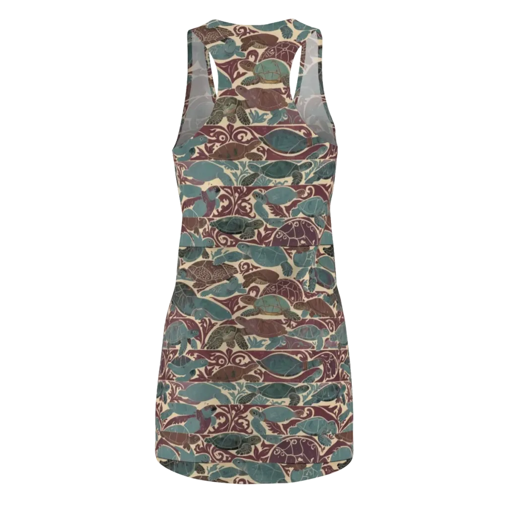 Mariner’s Mosaic on Racerback Dress — Back