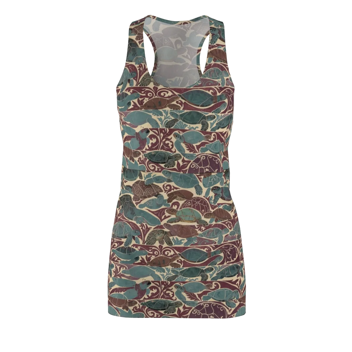 Mariner’s Mosaic on Racerback Dress — Front