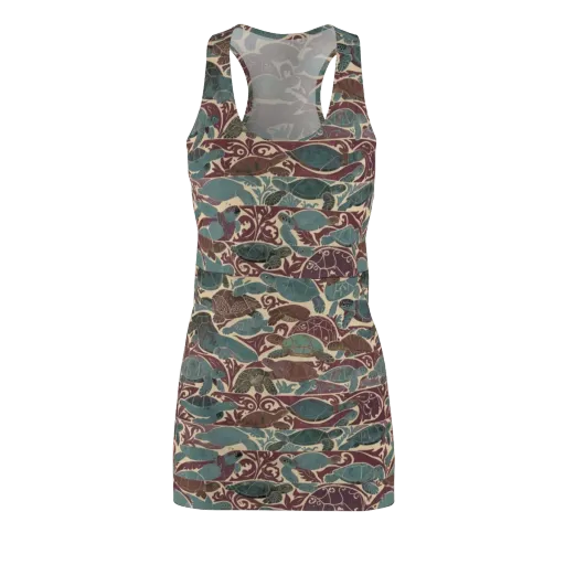 Mariner’s Mosaic on a Racerback Dress