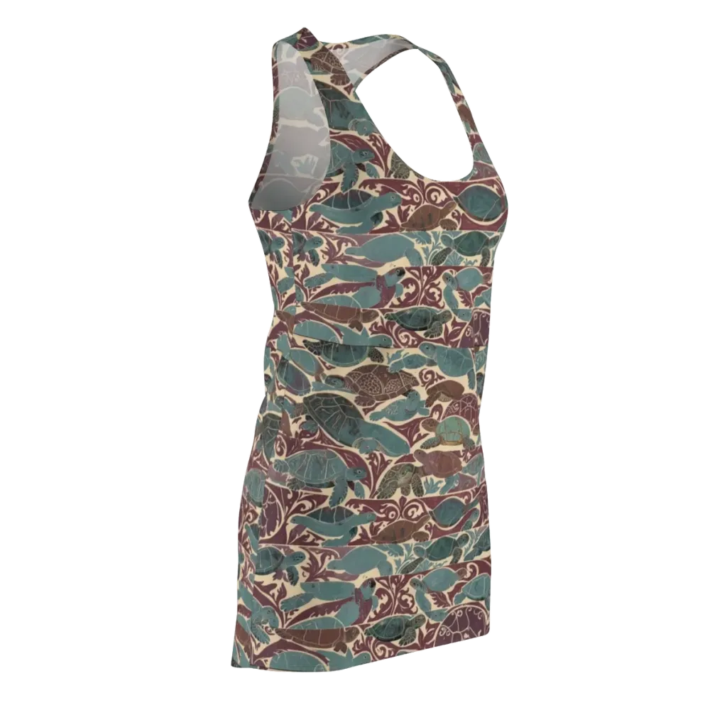 Mariner’s Mosaic on Racerback Dress — Front Side