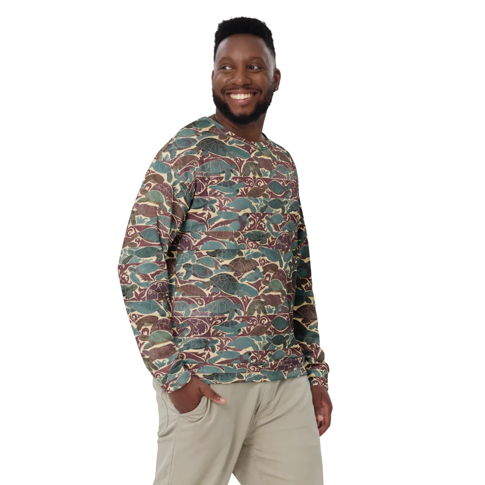 Mariner’s Mosaic on Sweatshirt — Front