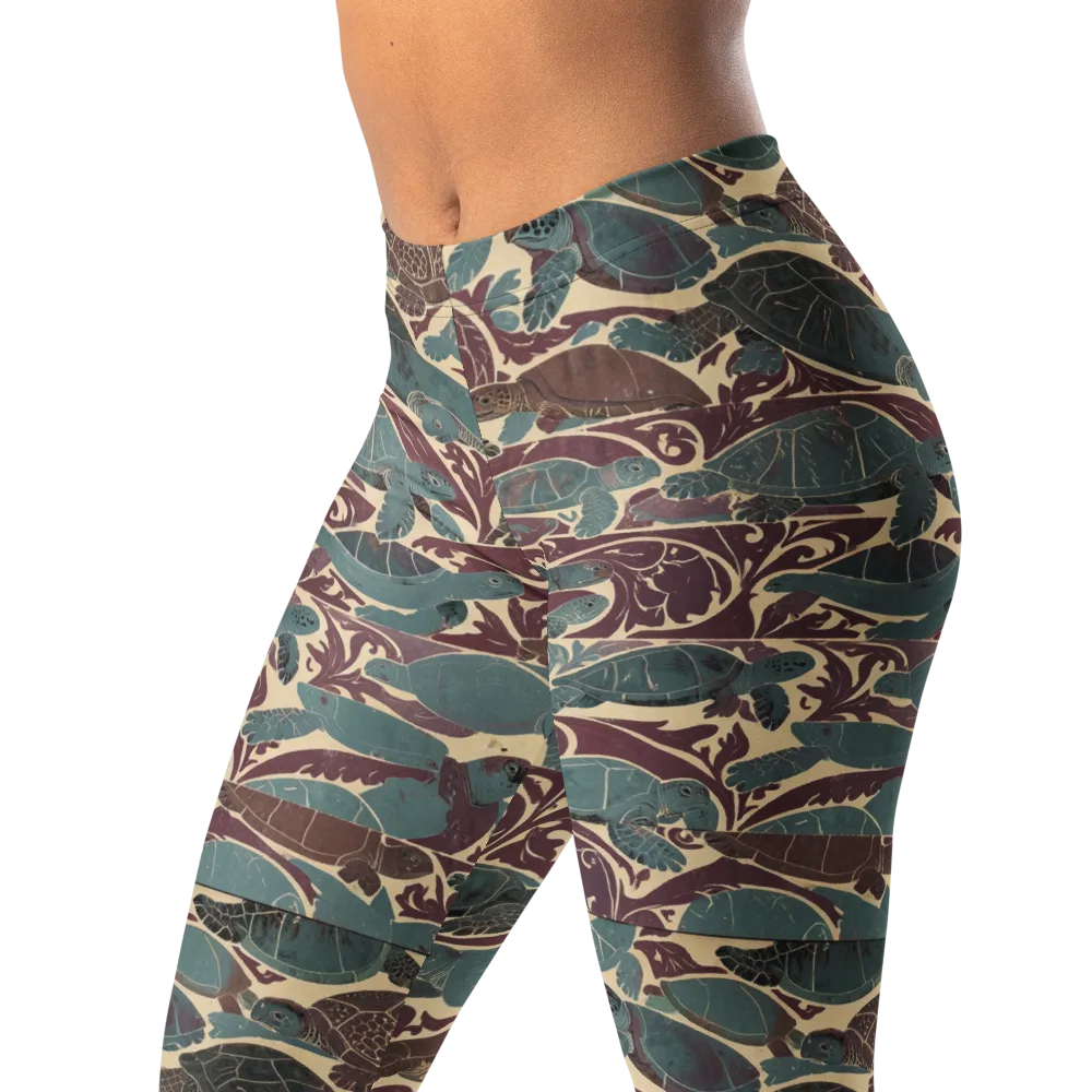 Mariner’s Mosaic on Leggings — Left Front