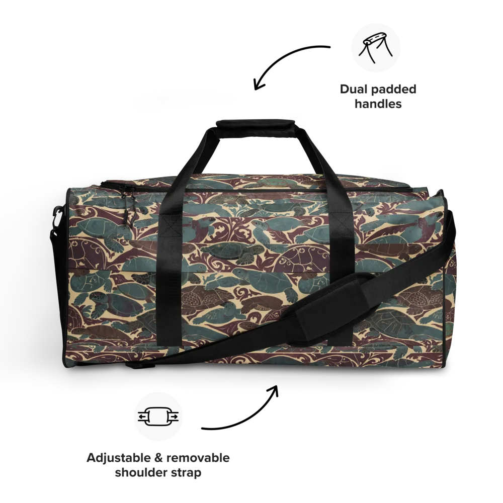 Mariner’s Mosaic on Duffle Bag — Front