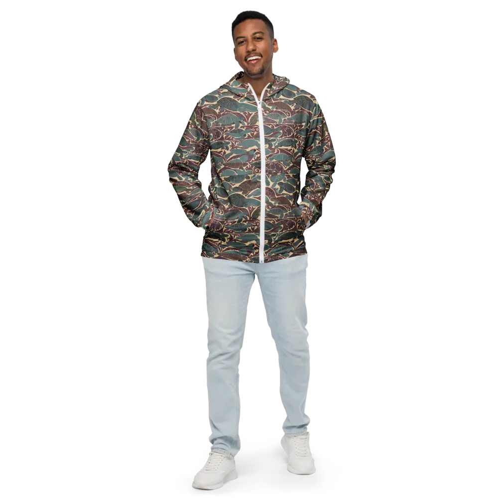 Mariner’s Mosaic on Men's Windbreaker — Front