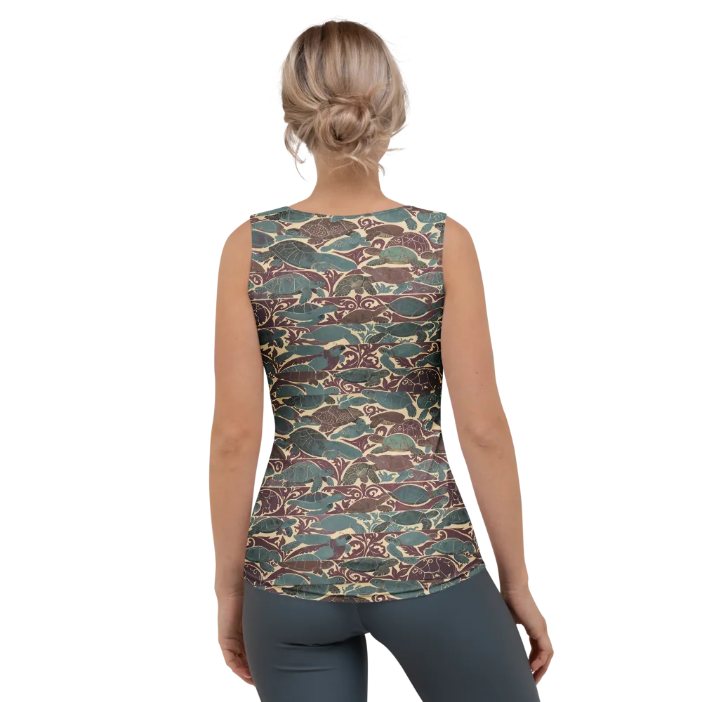 Mariner’s Mosaic on Women's Tank Top — Back