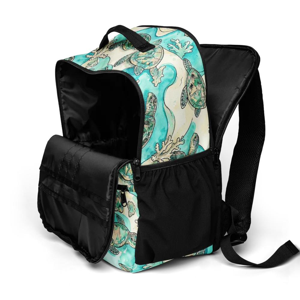 Lagoon Wanderers on Utility Backpack — Product details 2