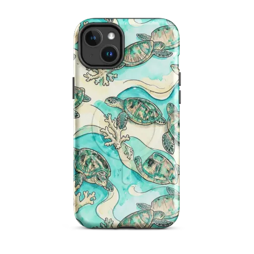 Lagoon Wanderers on a MagSafe Tough Case for iPhone®