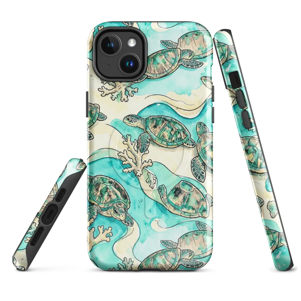 Lagoon Wanderers on MagSafe Tough Case for iPhone® — Front