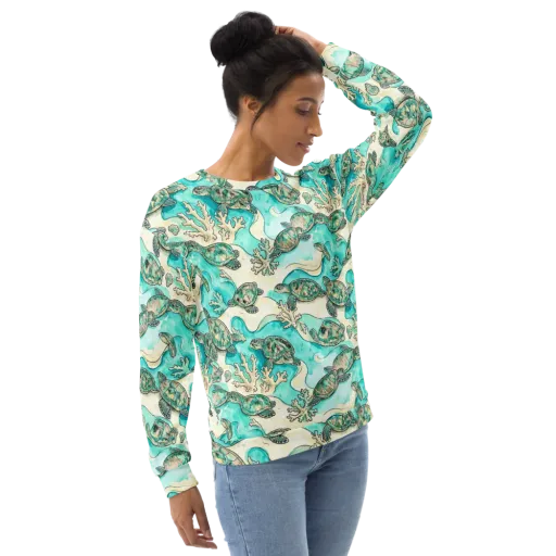 Lagoon Wanderers on a Sweatshirt