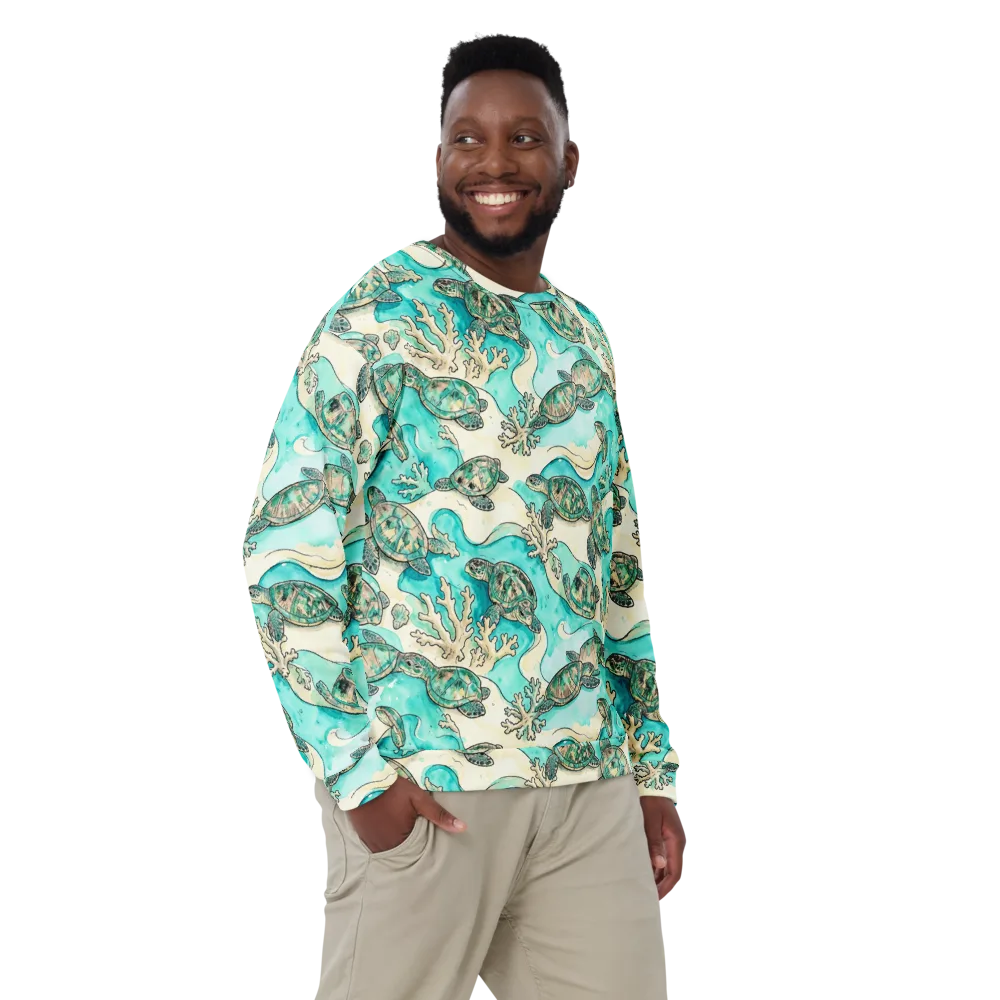 Lagoon Wanderers on Sweatshirt — Front