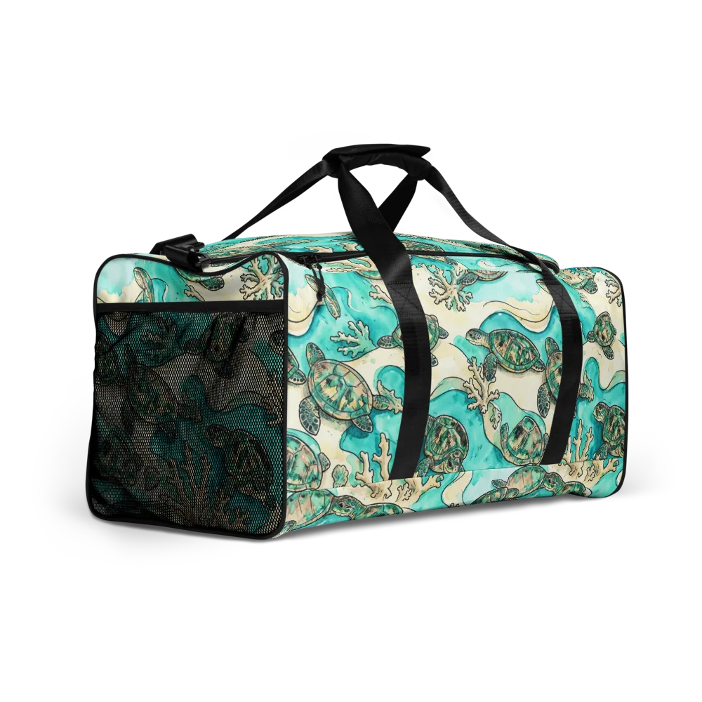 Lagoon Wanderers on Duffle Bag — Right Front