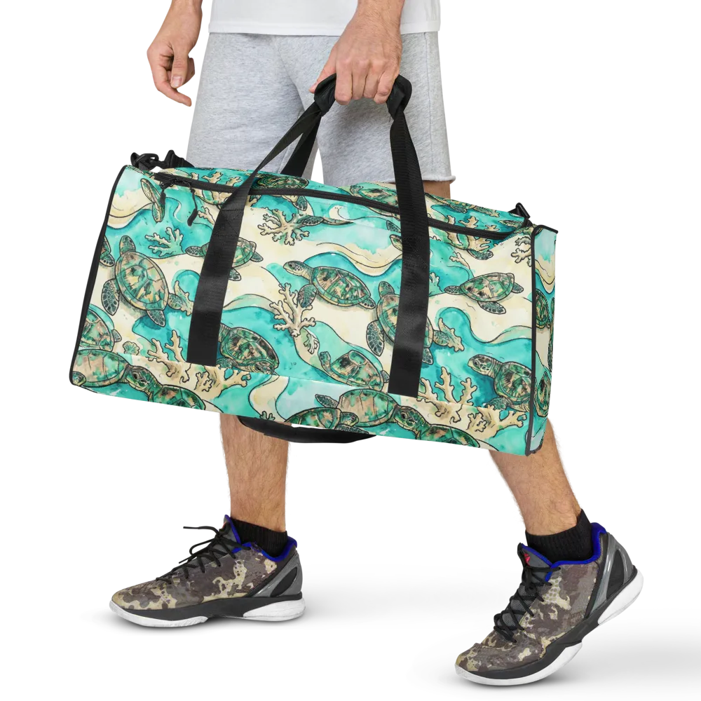Lagoon Wanderers on Duffle Bag — Front