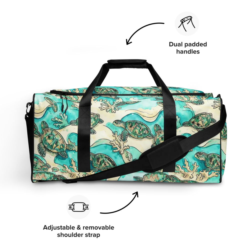 Lagoon Wanderers on Duffle Bag — Front