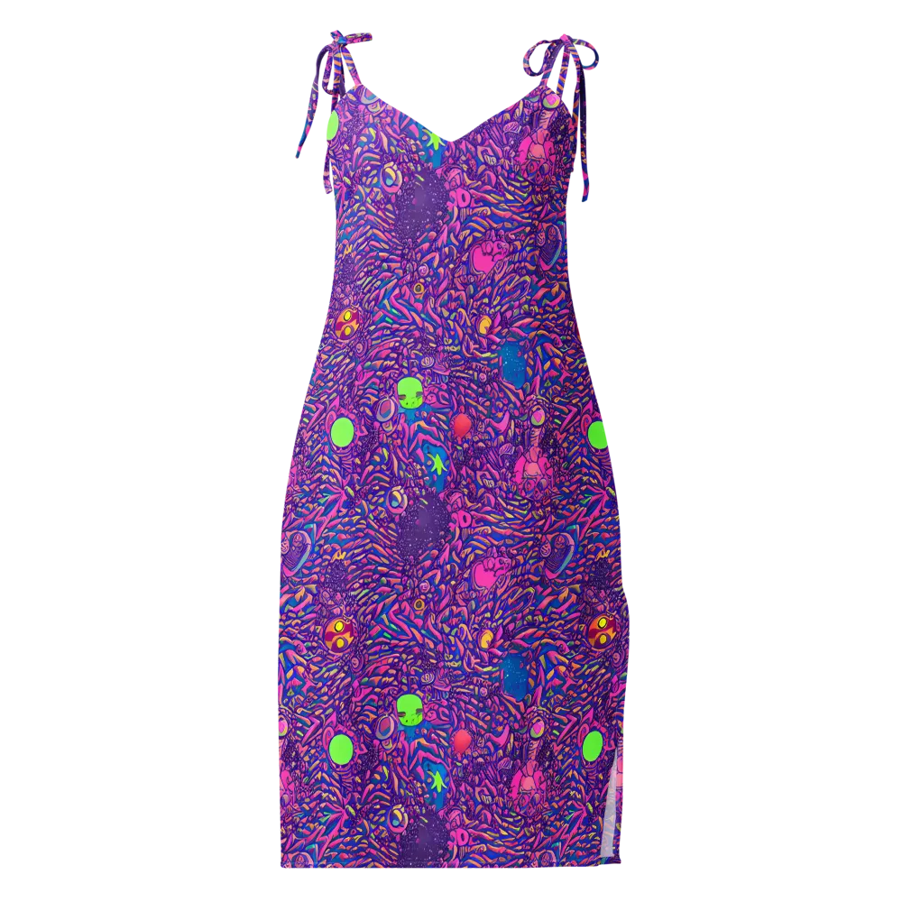 Neon Jungle on Slip Dress — Front