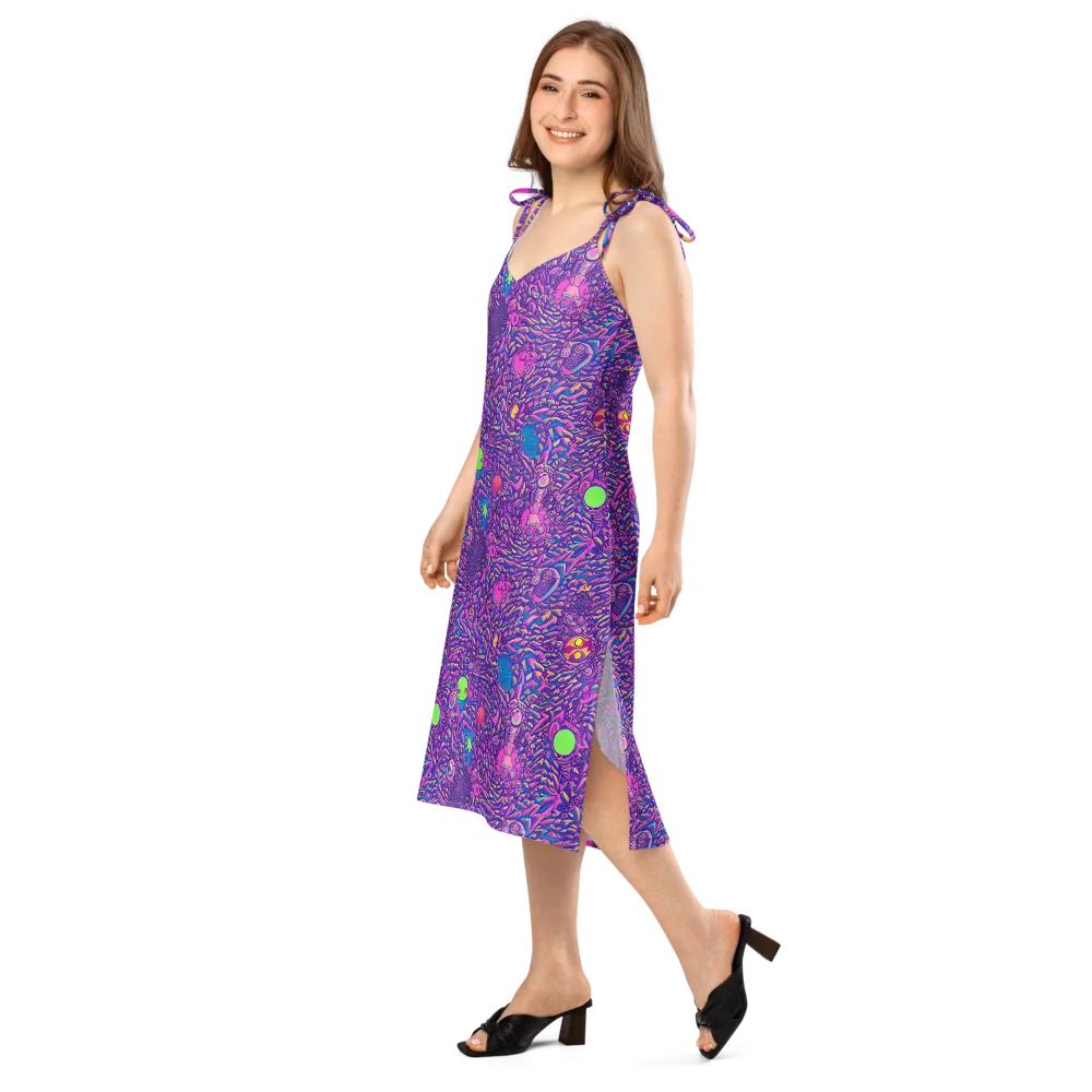 Neon Jungle on Slip Dress — Left Front