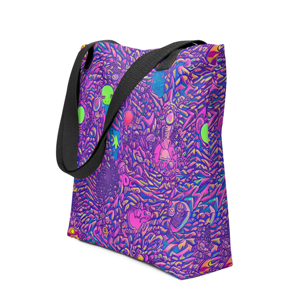 Neon Jungle on Tote Bag — Front