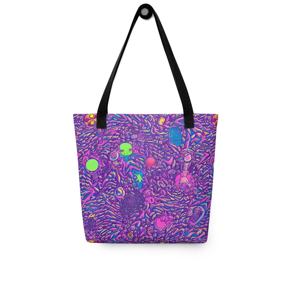 Neon Jungle on Tote Bag — Front