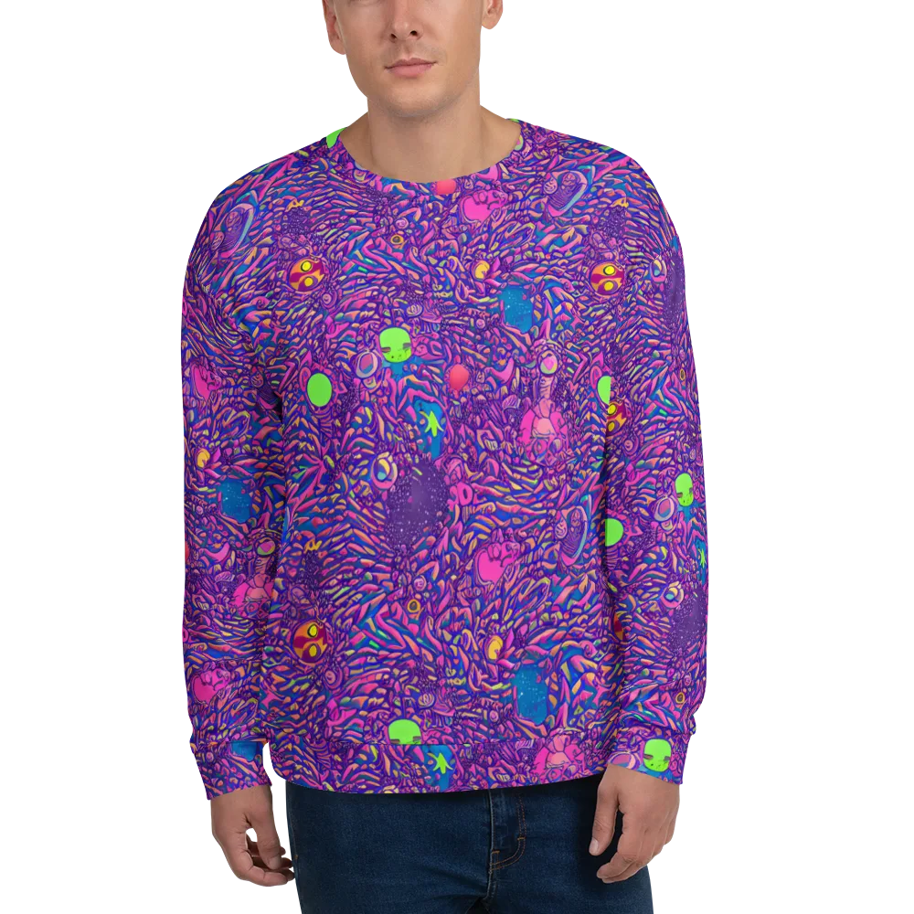 Neon Jungle on Sweatshirt — Front