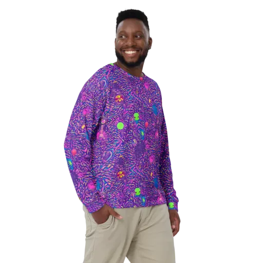 Neon Jungle on a Sweatshirt