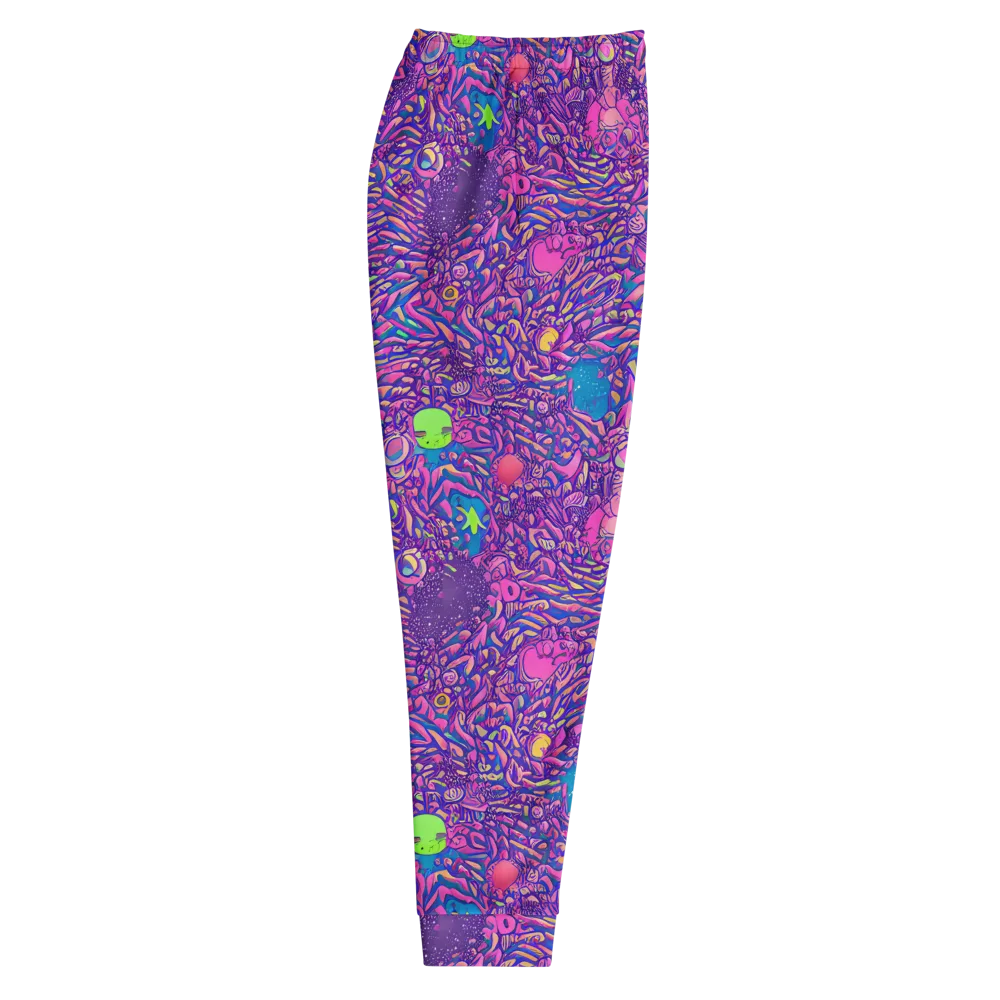 Neon Jungle on Men's Joggers — Right