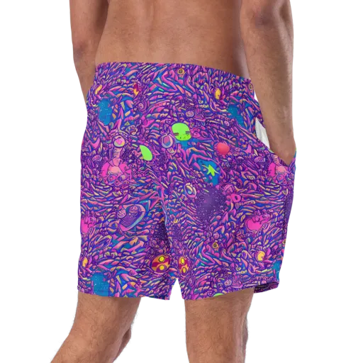 Neon Jungle on a Swim Trunks