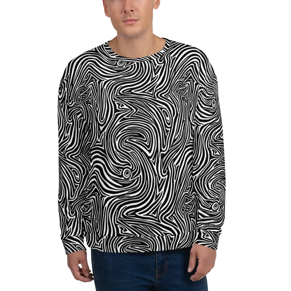 Monochrome Current on Sweatshirt — Front