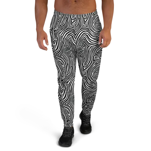 Monochrome Current on a Men's Joggers