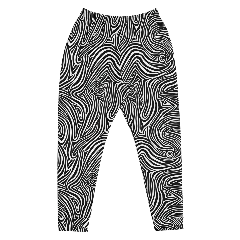 Monochrome Current on Men's Joggers — Front