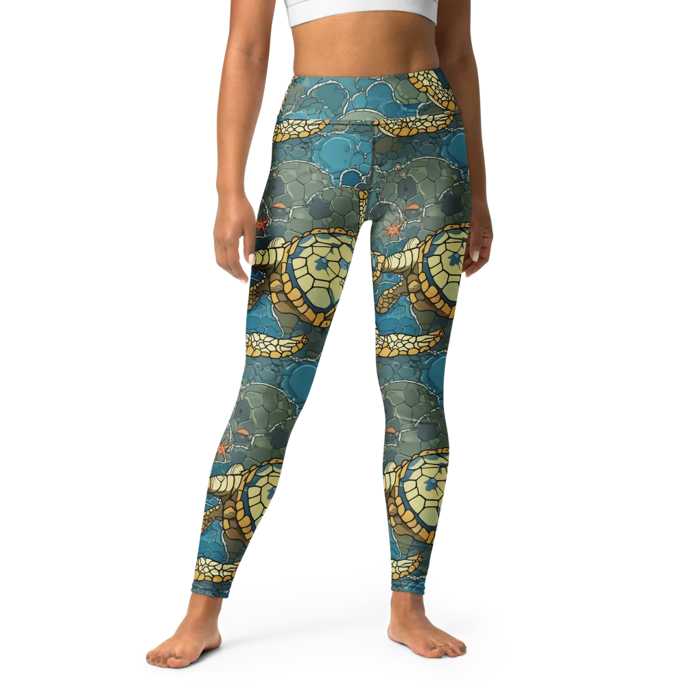 Shellwater Atlas on Yoga Leggings — Front