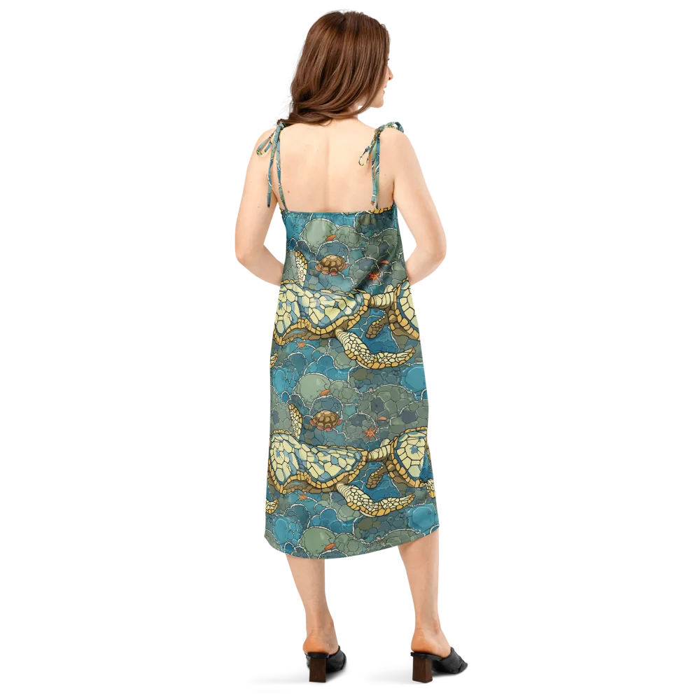 Shellwater Atlas on Slip Dress — Back