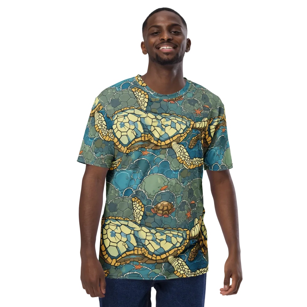 Shellwater Atlas on Men's Crew Neck T-Shirt — Front