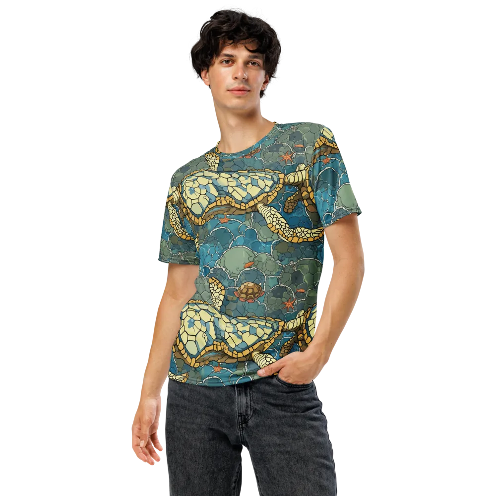 Shellwater Atlas on Men's Crew Neck T-Shirt — Front