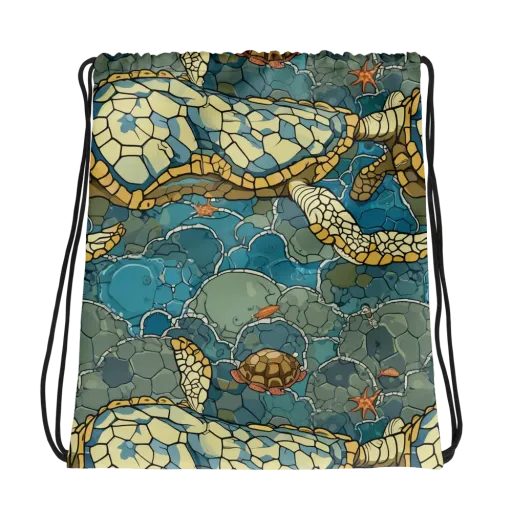 Shellwater Atlas on a Drawstring Bag