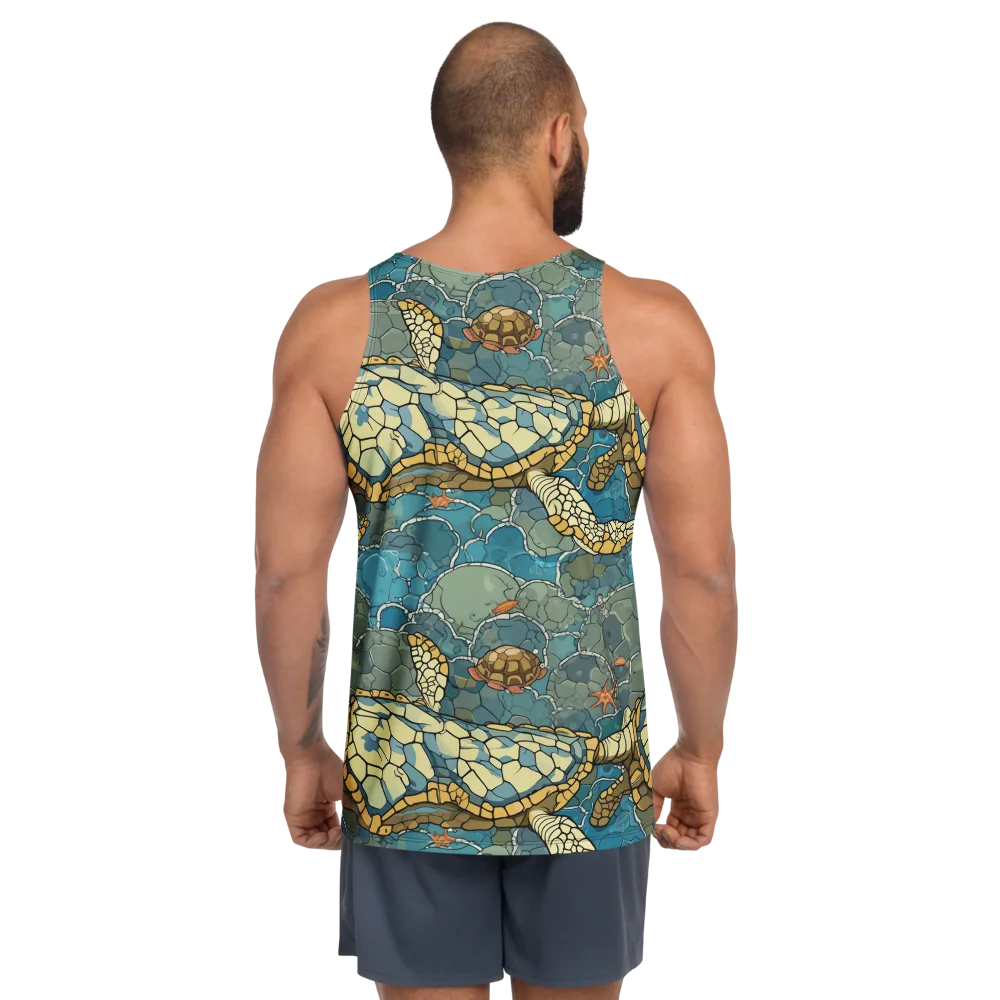 Shellwater Atlas on Men's Tank Top — Back