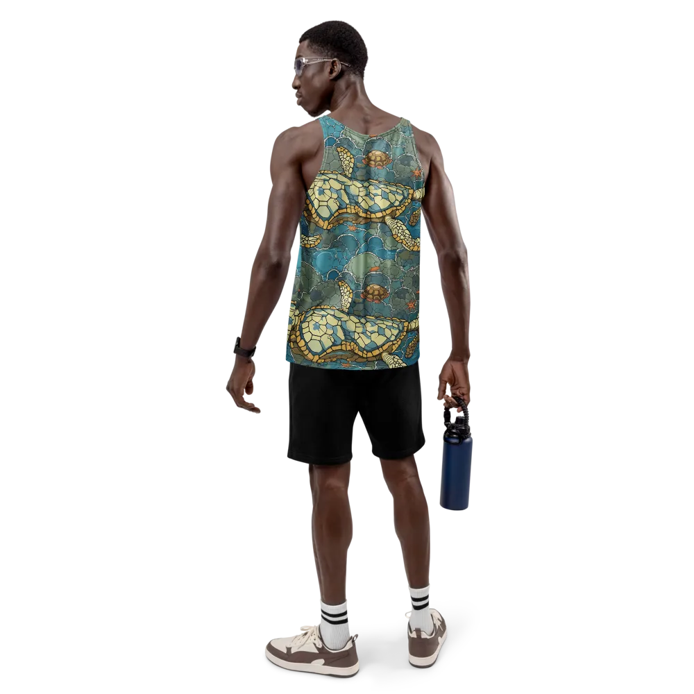 Shellwater Atlas on Men's Tank Top — Back