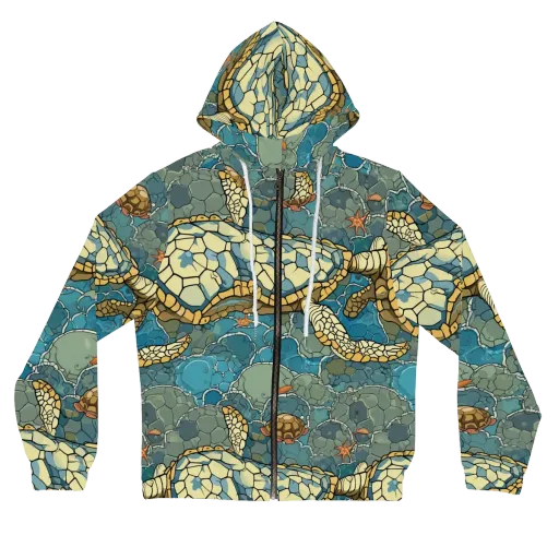 Shellwater Atlas on a Women's Full-Zip Hoodie
