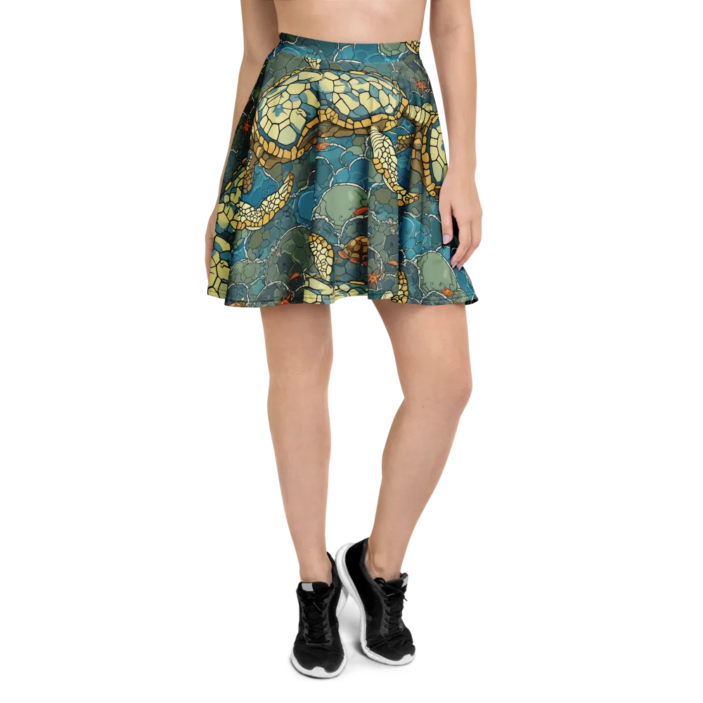 Shellwater Atlas on Skater Skirt — Front