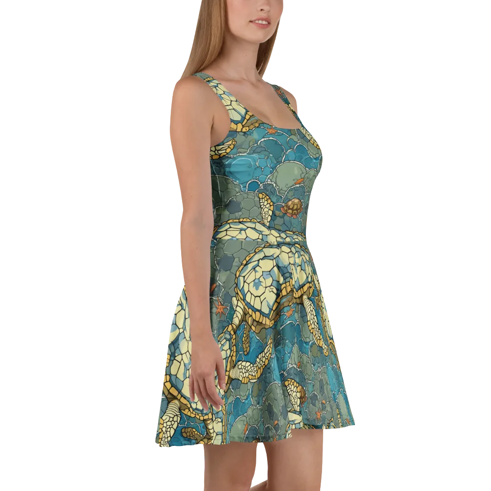 Shellwater Atlas on Skater Dress — Right