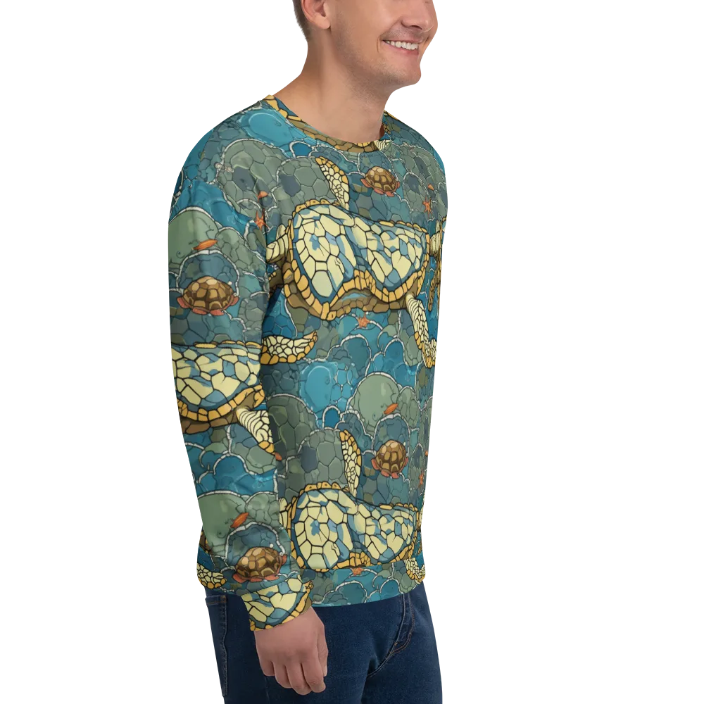 Shellwater Atlas on Sweatshirt — Right Front