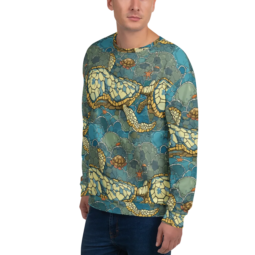Shellwater Atlas on Sweatshirt — Left Front